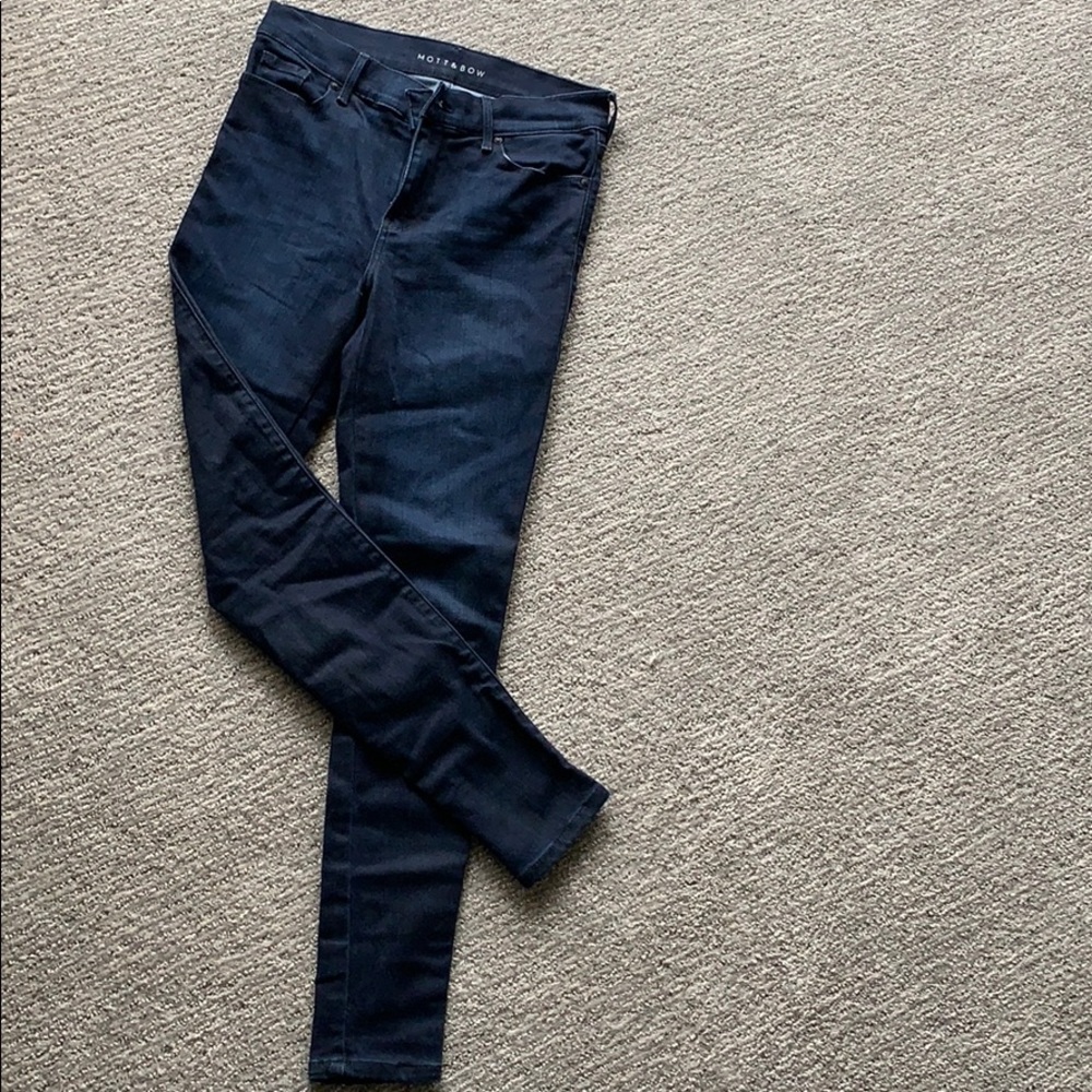Super dark blue Mott and Bow denim